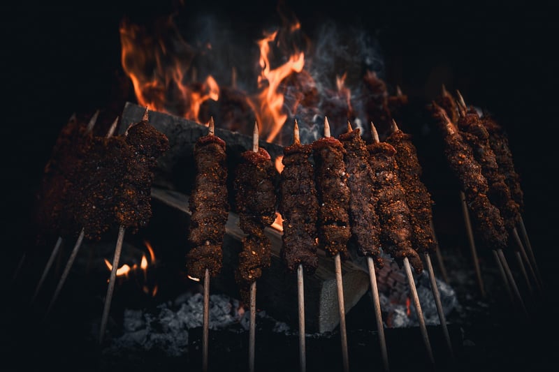 Barbecue in the kitchen