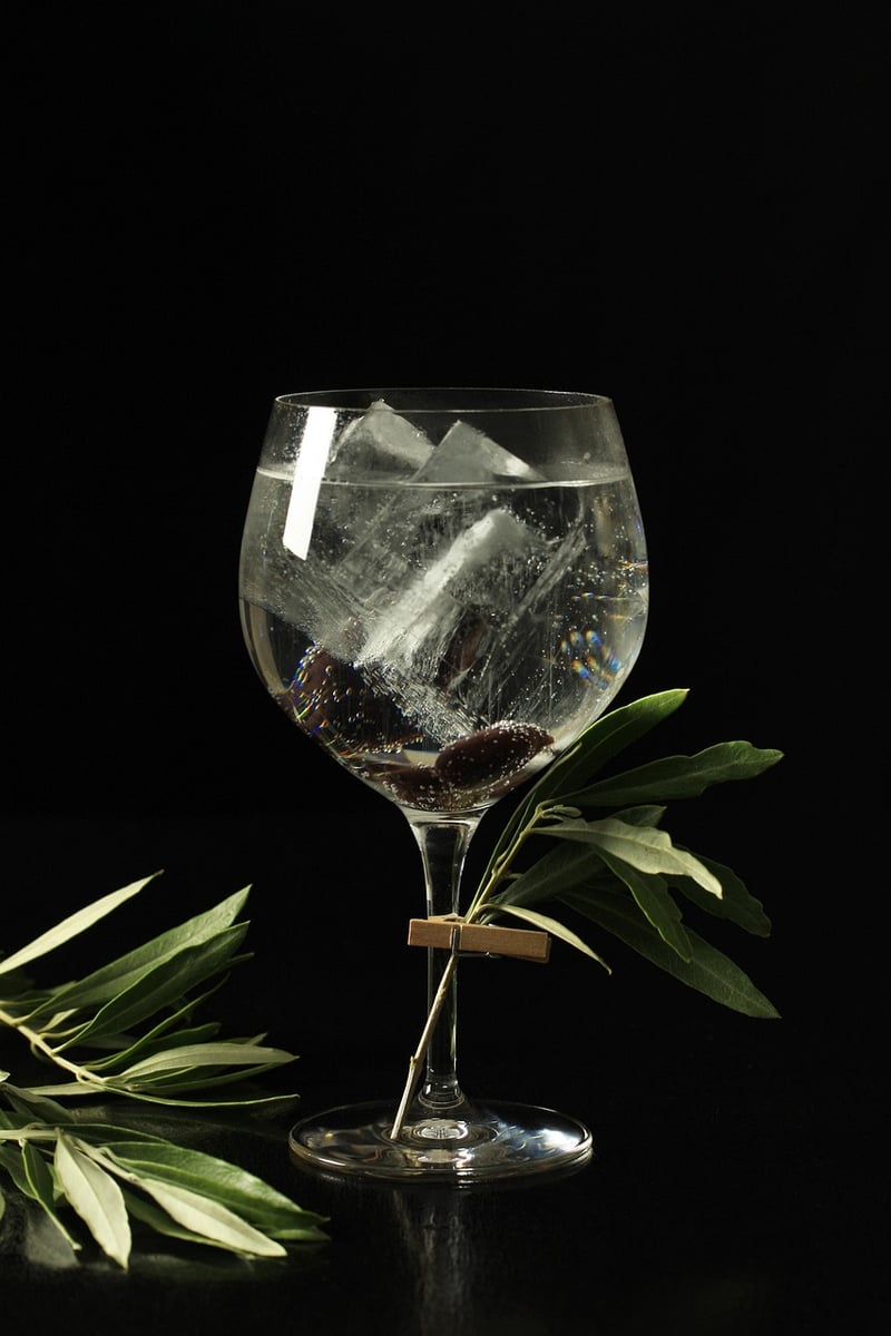 Gin and Tonic with Seafood